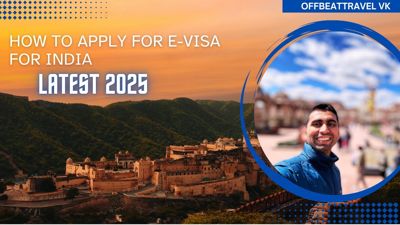 E-VISA APPLICATION PROCESS for INDIA Step by step - Latest 2025