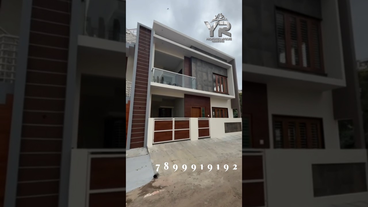 30 40 ground and first floor new house for sale in JP Nagar Mysore Moda property  #home #houseforsal