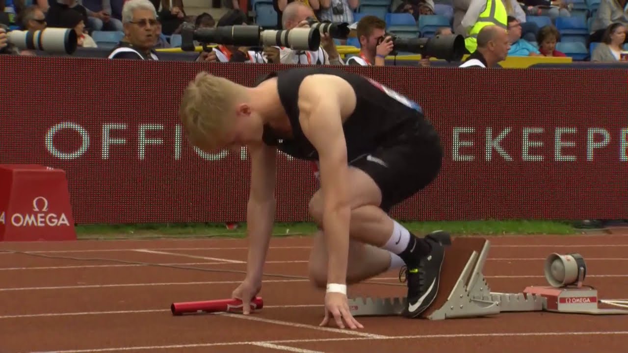 2018 Muller Grand Prix Birmingham Club:Connect 4x100m Under 20 Men