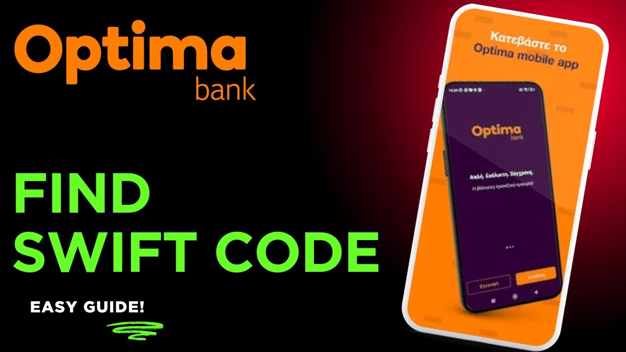 How to Find Swift Code of Optima bank - Greece