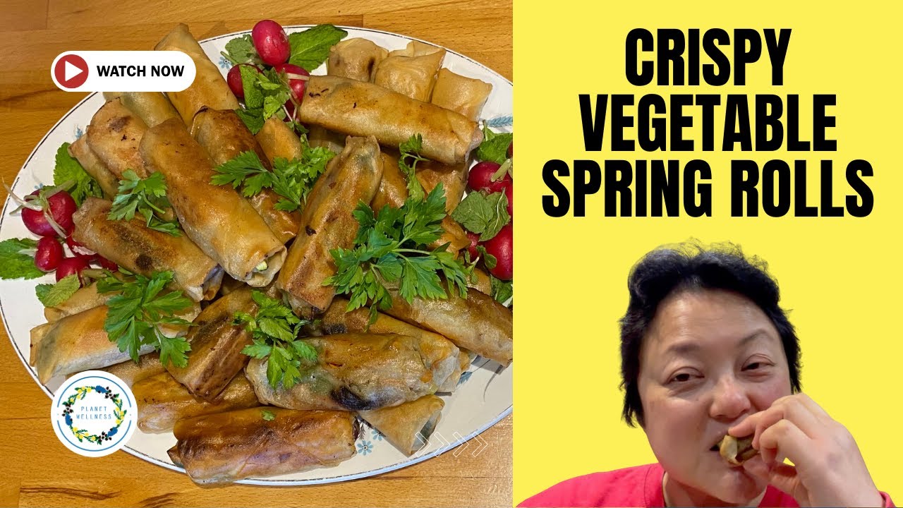 Crispy Vegetable Spring Rolls