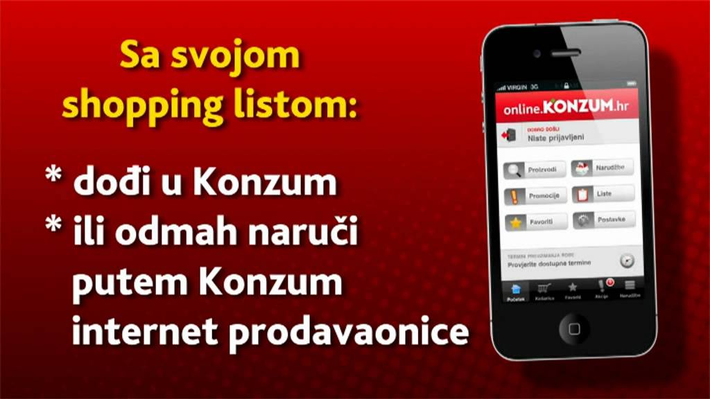 Konzum Mobilna aplikacija