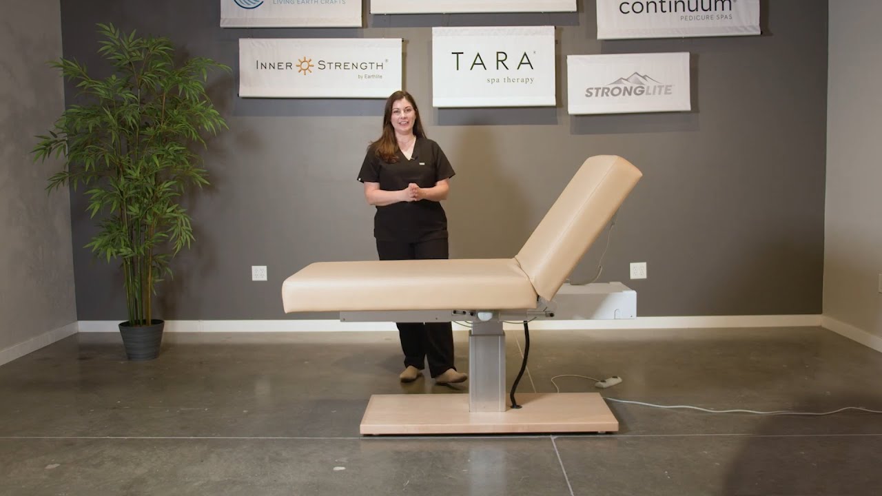 Earthlite Everest Spa Salon and Spa Table - Massage Tools Demo