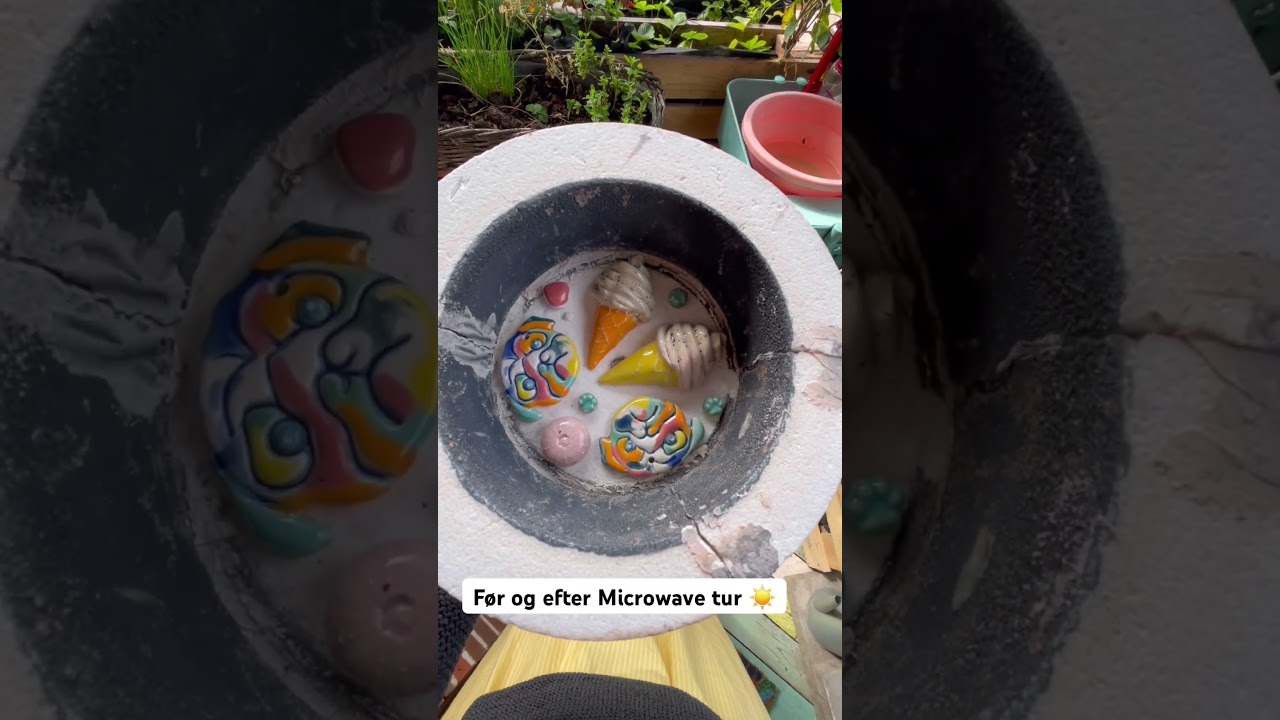 Nu bruger jeg min Skutt Firebox, MEN tidligere brugte jeg min mikroovn, og her er et brændingseksemp