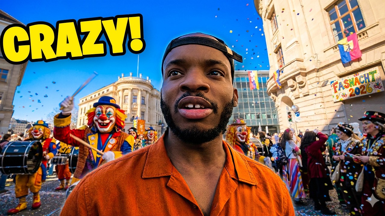 I Went to Switzerland&rsquo;s WILDEST Carnival 🇨🇭🤯