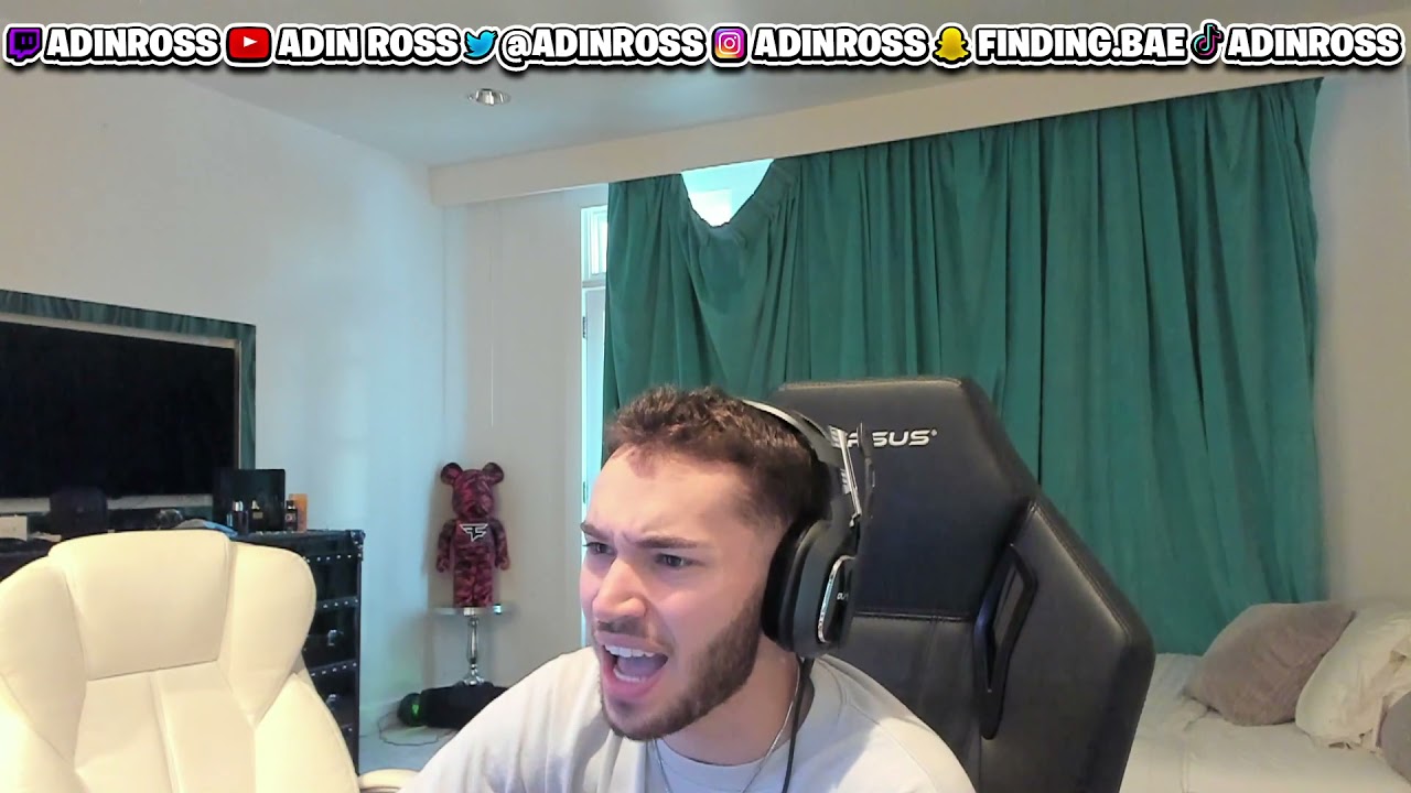 Adin Ross - UNBANNED FROM TWITCH (2021-04-13) [Full Stream]