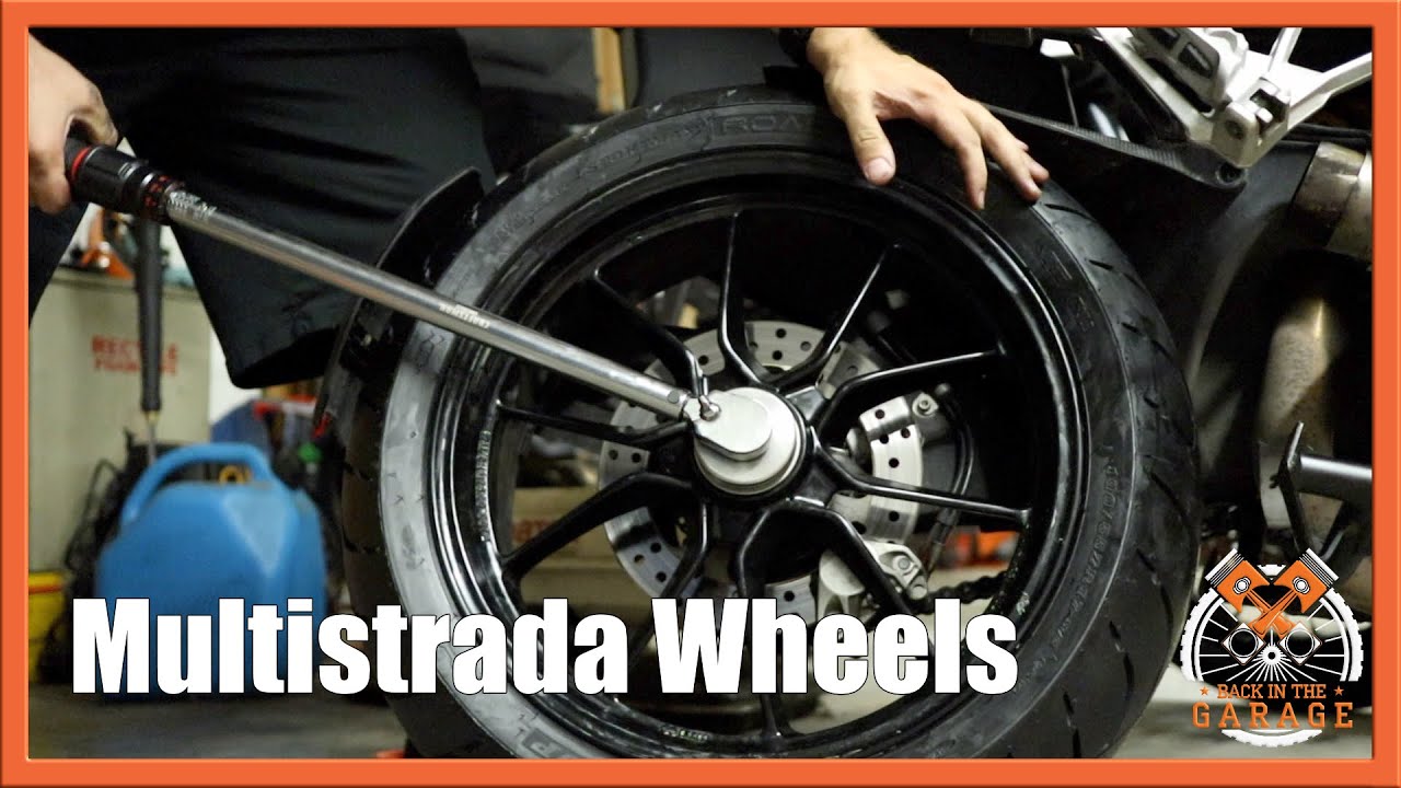Multistrada Wheel Removal and Install | Back in the Garage