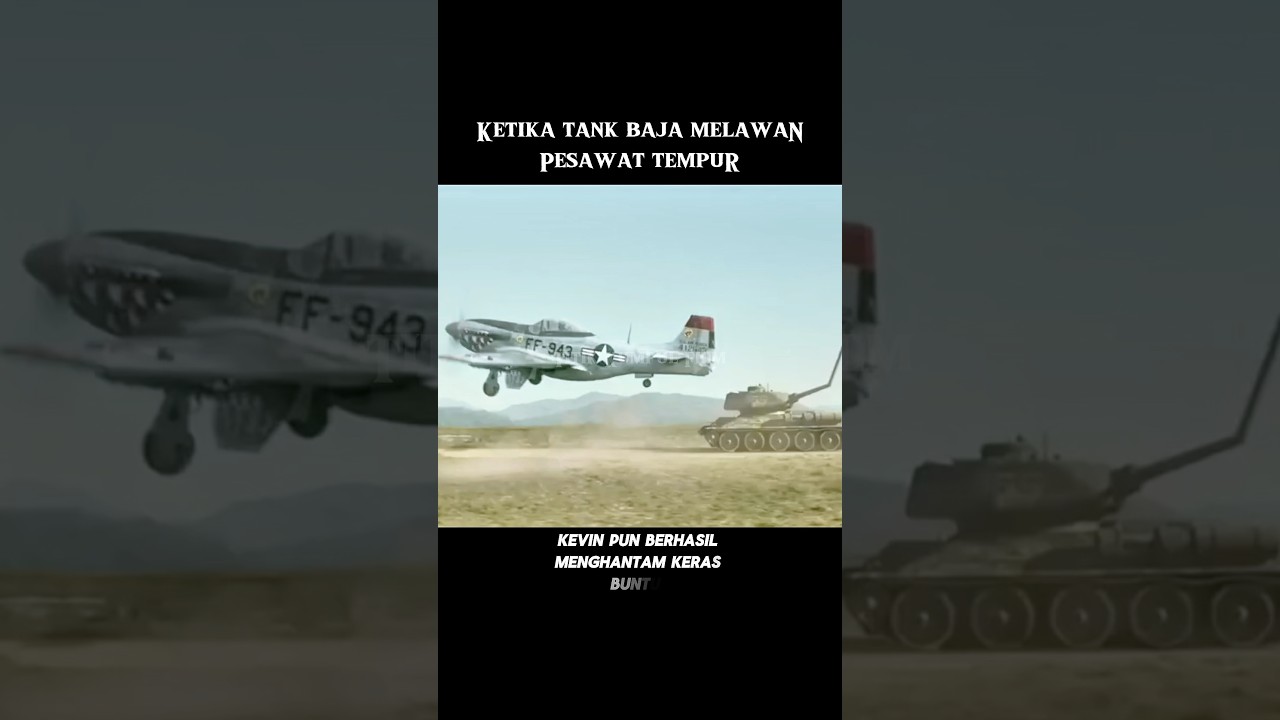 Ketika tank baja melawan pesawat tempur #alurceritafilm #film