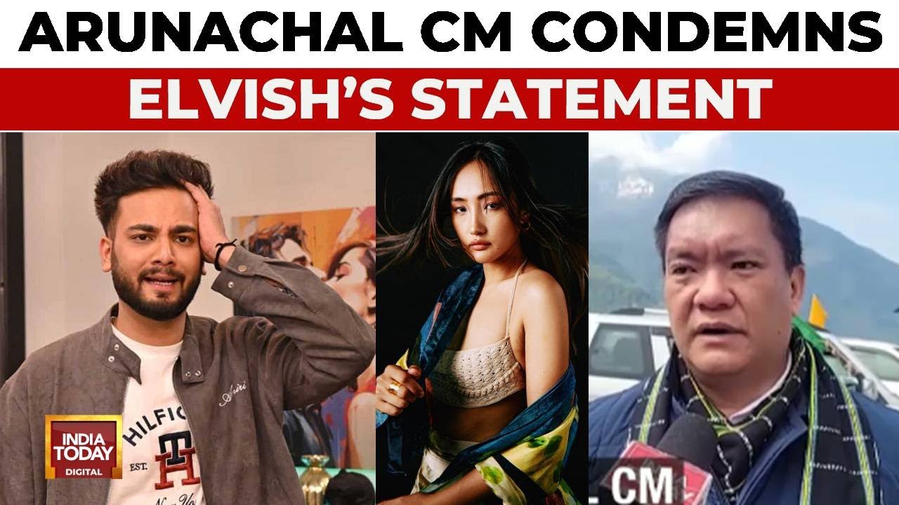Youtubers Must Speak Responsibly: Arunachal CM Condemns Elvish Yadav's Racist Comment On Chum Darang
