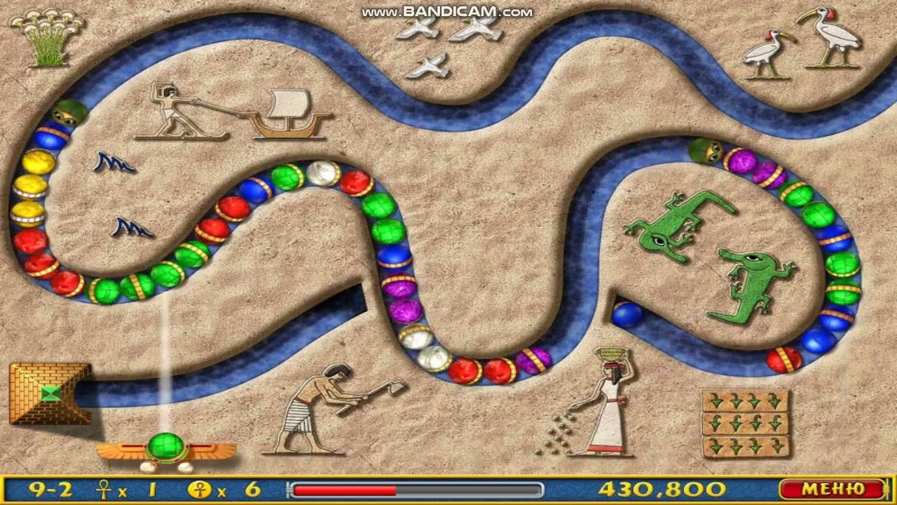 Retro Game Luxor Game Play 2025