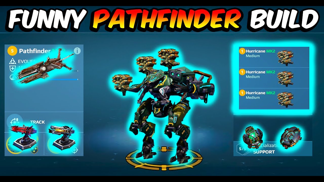 War Robots : This old Pathfinder build is still decent setup #warrobots