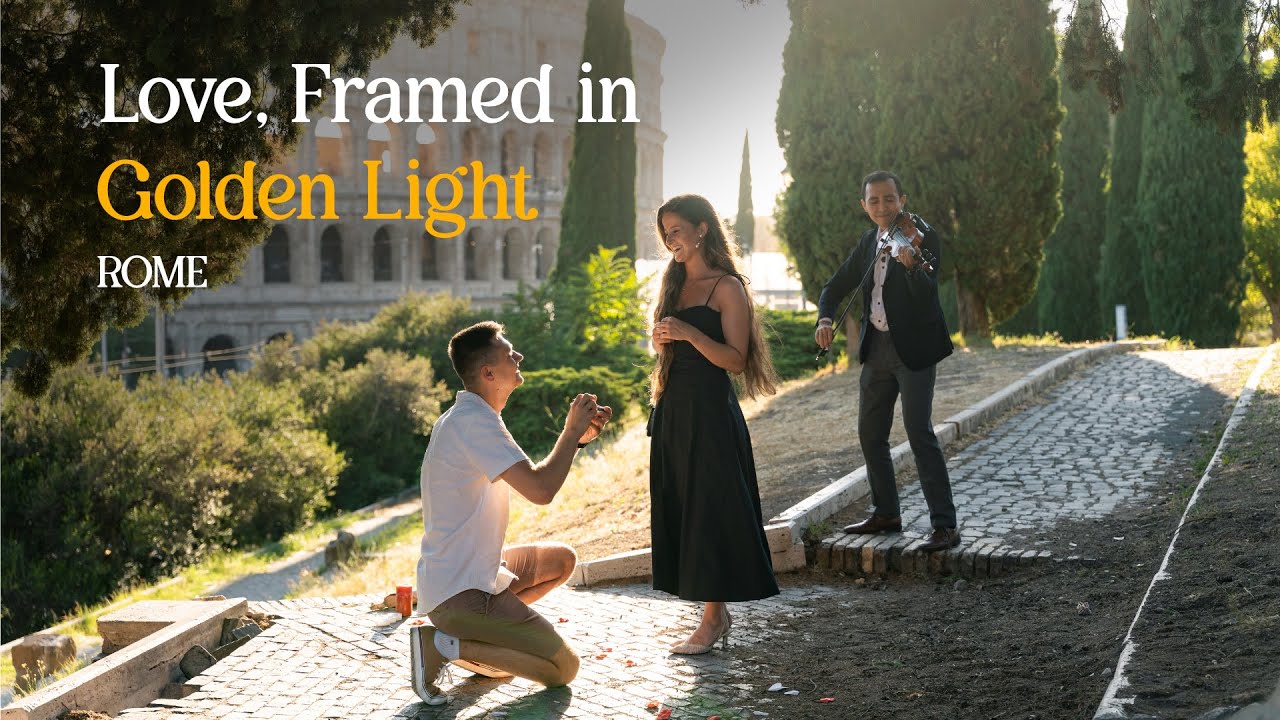 This Is What Love Looks Like | Rome Proposal Film