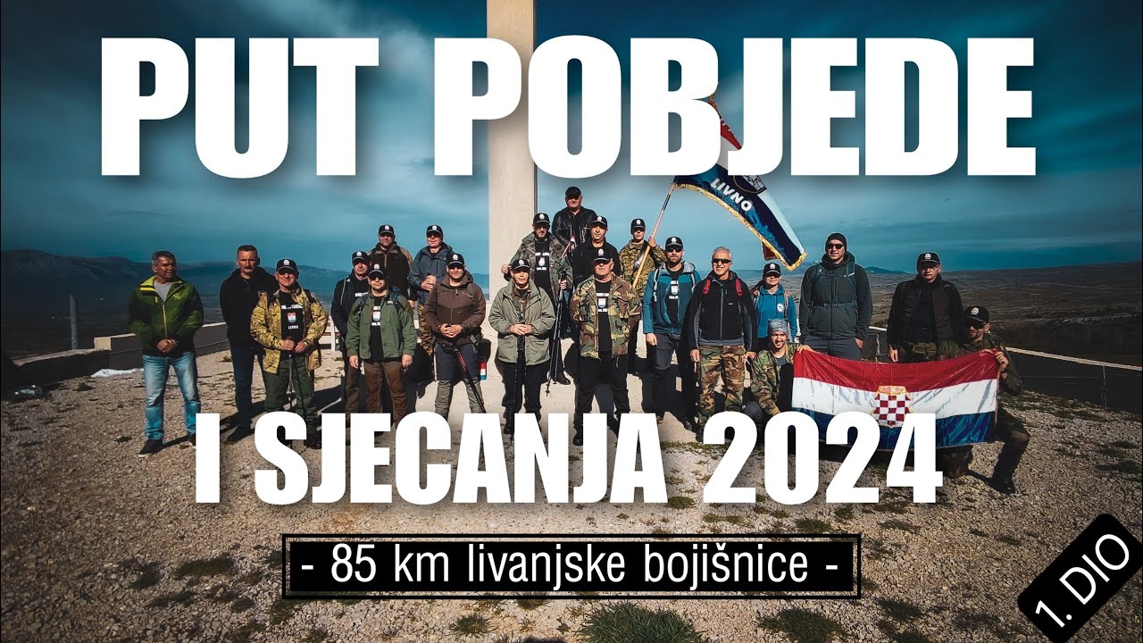 PUT POBJEDE I SJEĆANJA 2024 | 1. dio | 85 km LIVANJSKE bojišnice (sektori Borova Glava, Cincar)