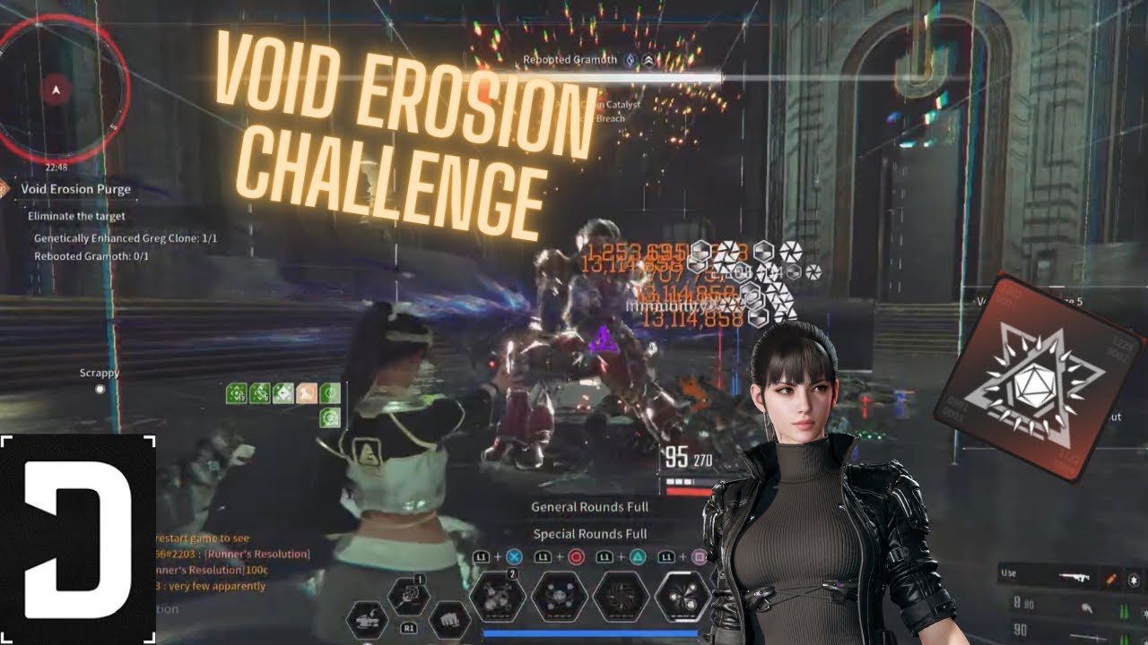 Nell vs Void Erosion Challenge! (build showcase) 