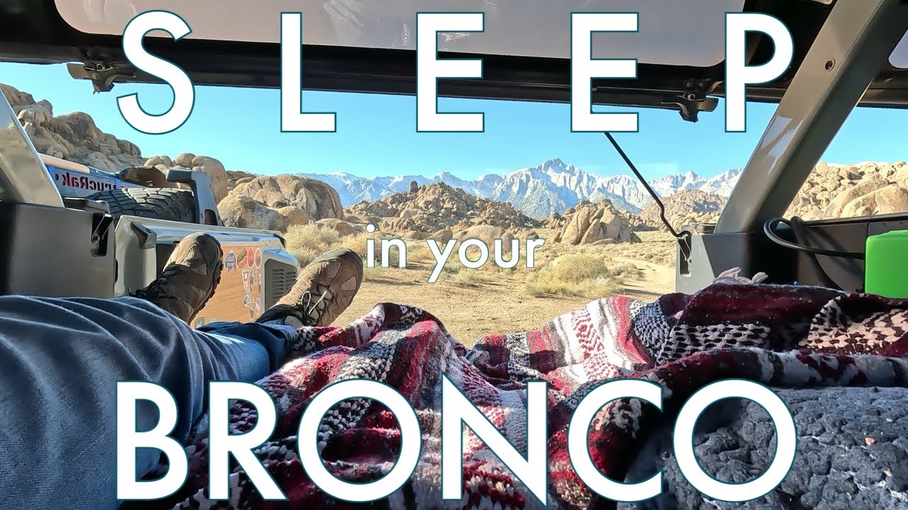 Deepsleep for Ford Bronco - Product Review - Sleep in your Bronco!