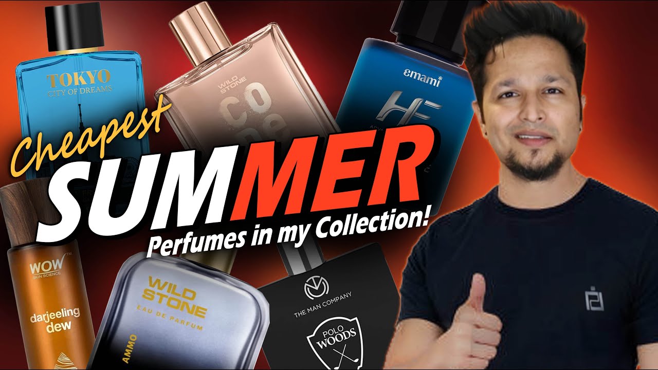 Top 10 Cheapest SUMMER Perfumes in my Collection! (Under Rs.500/-)