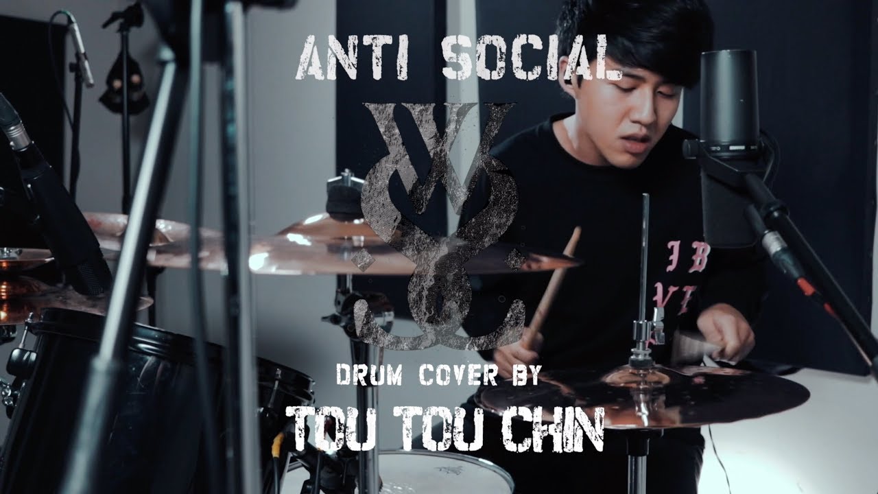 Toutou Chin - While She Sleeps - ANTI-SOCIAL - Drum Cover