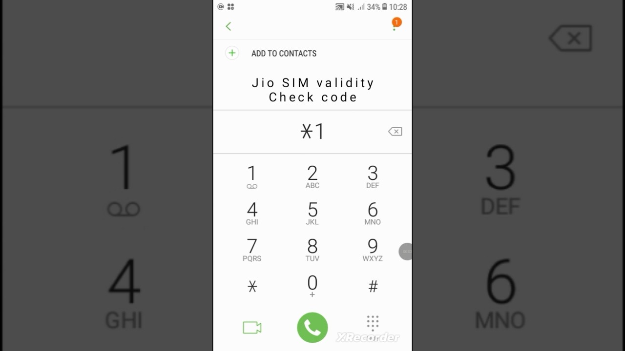 jio sim ki validity kese check karein #jio #jiointernetspeed #viral