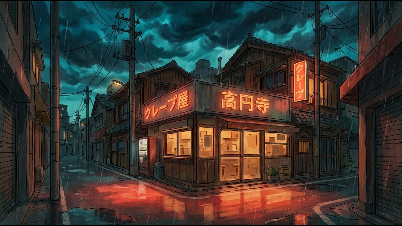 Letting Go of All the Noise 🎵 Deep Lofi Session | Gentle Drizzle Beats to Quiet the Mind