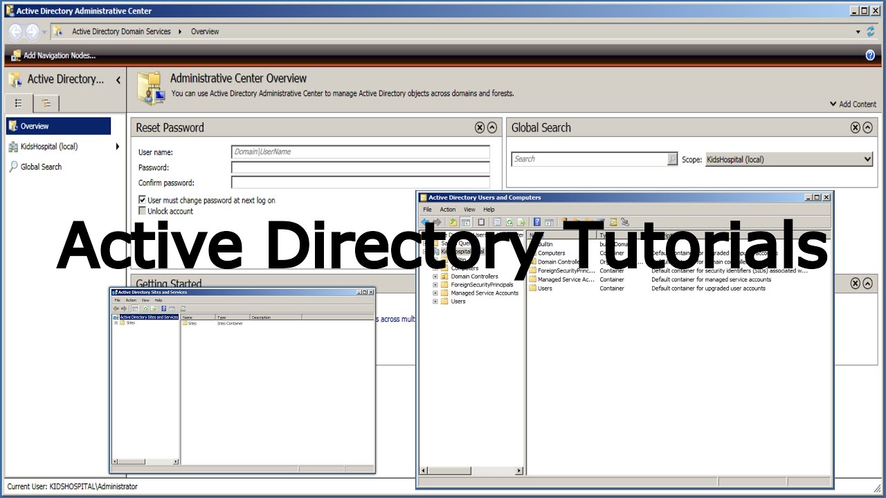 Active Directory   How to create Groups an Add Members