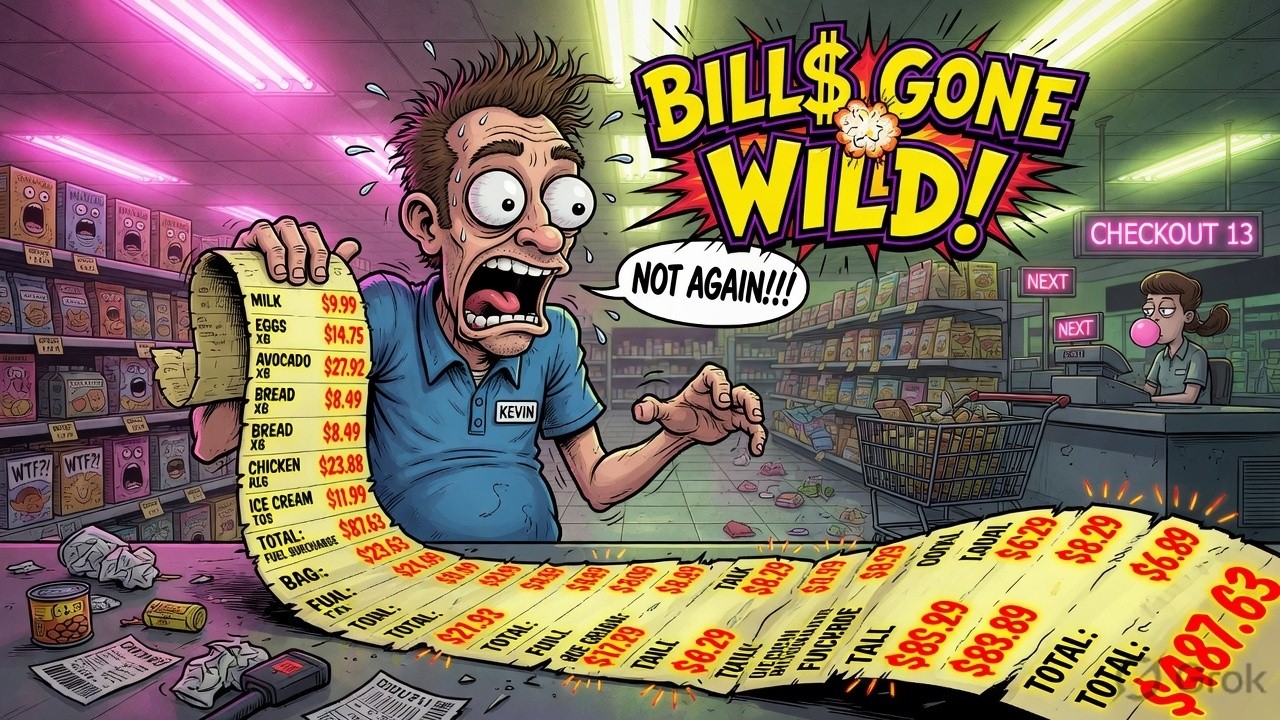 BILL$ GONE WILD 💸😂 | The Cost of Living Parody RAP (Too Real&hellip;)
