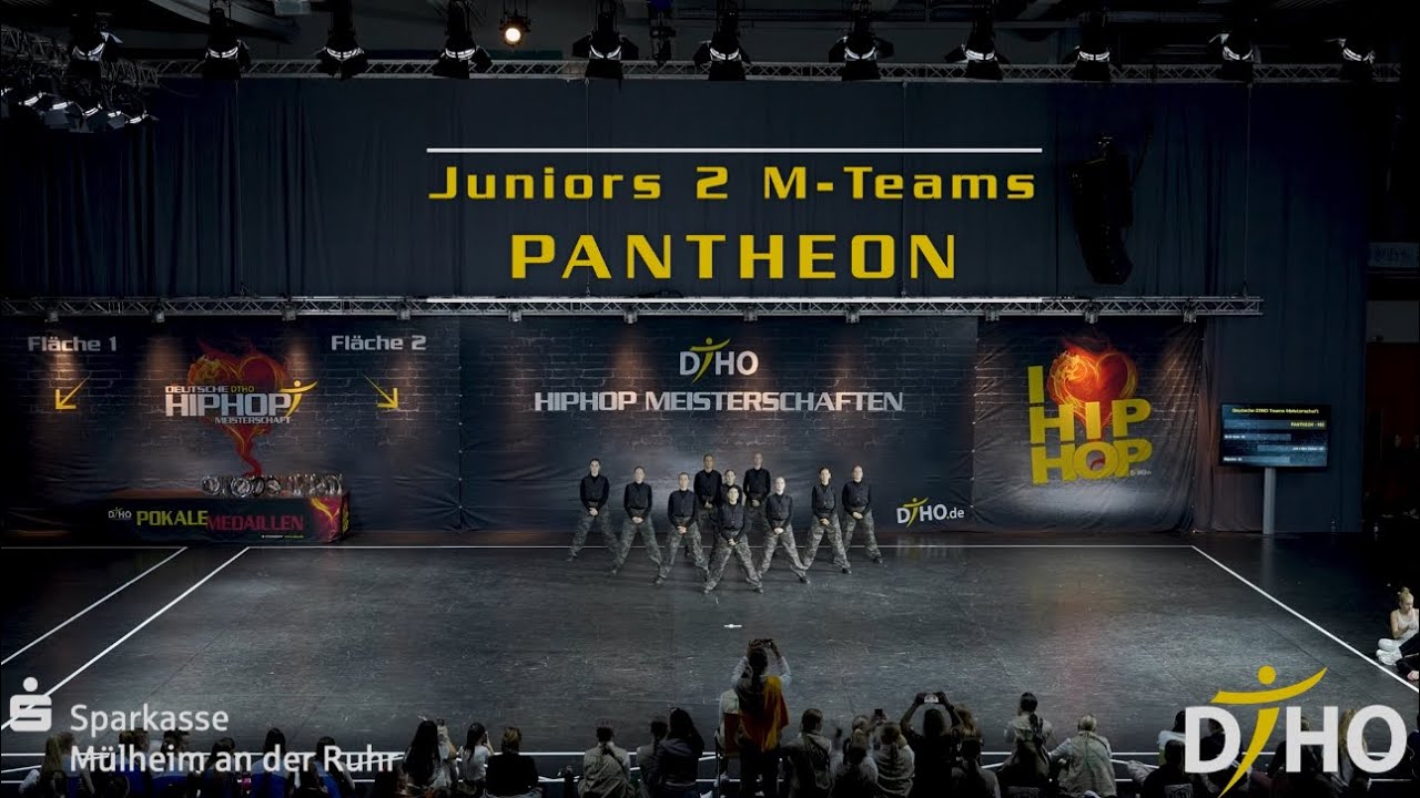 PANTHEON- SportTempel Kiel | 7. Platz- Juniors 2 M-Teams M-Reihe HipHop