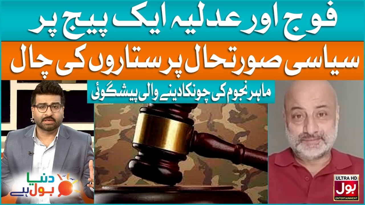 Political Future In Pakistan | Pakistan Predictions | Pak Army And Judiciary | Duniya BOL Hai | BOL
