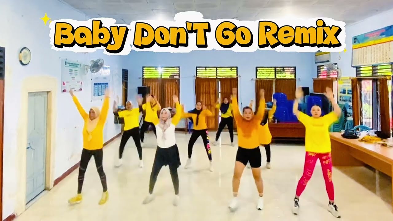 Baby don't go || Senam Kreasi || tiktok viral || Komonitas Senam Lope Lope