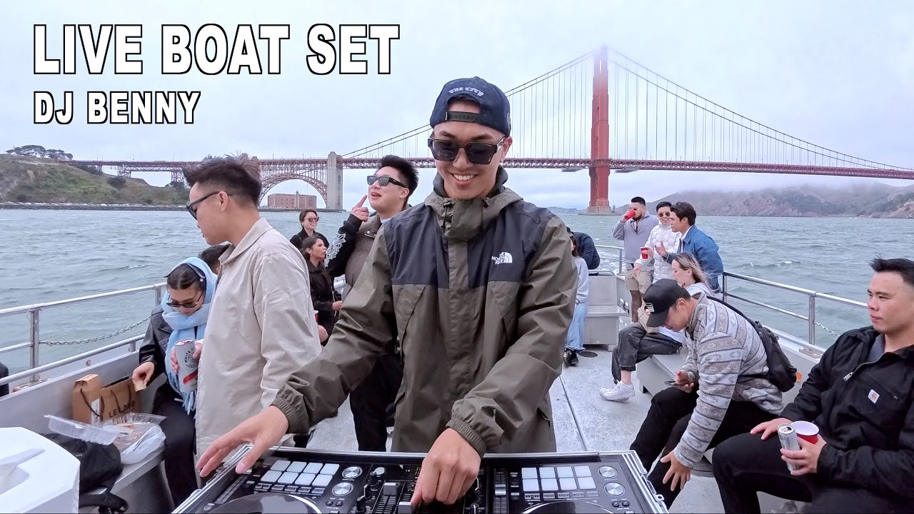 Bay Area Slaps & Throwbacks on a Boat w/ DJ Benny | Hip Hop, R&B, Remixes, Edits