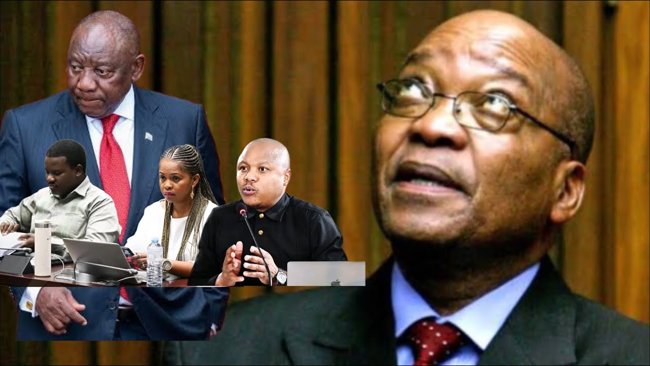 MKP TO ANC YOU ONLY BRING ZUMAS NAME WHEN YOUR PRECIOUS PRESIDENT RAMAPHOSA IS MENTIONED