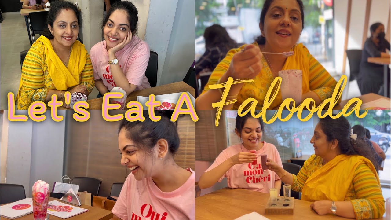 Let’s Eat A Falooda🥰| Sindhu Krishna | Ahaana Krishna