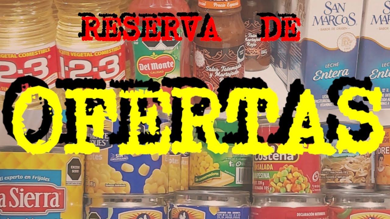 ORGANIZANDO MI RESERVA , SOLO OFERTAS ...#organización  #ofertas  #despensa  #ahorro