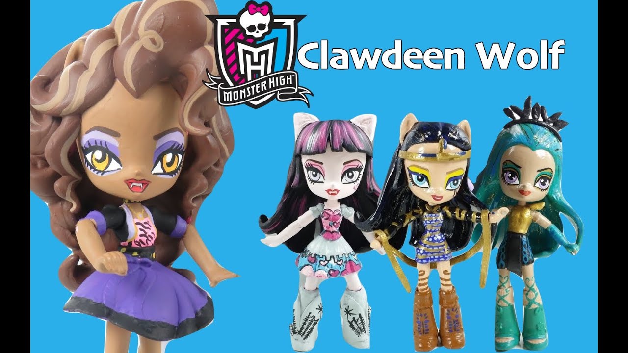 Custom Clawdeen Wolf Monster High Doll Tutorial | Start With Toys