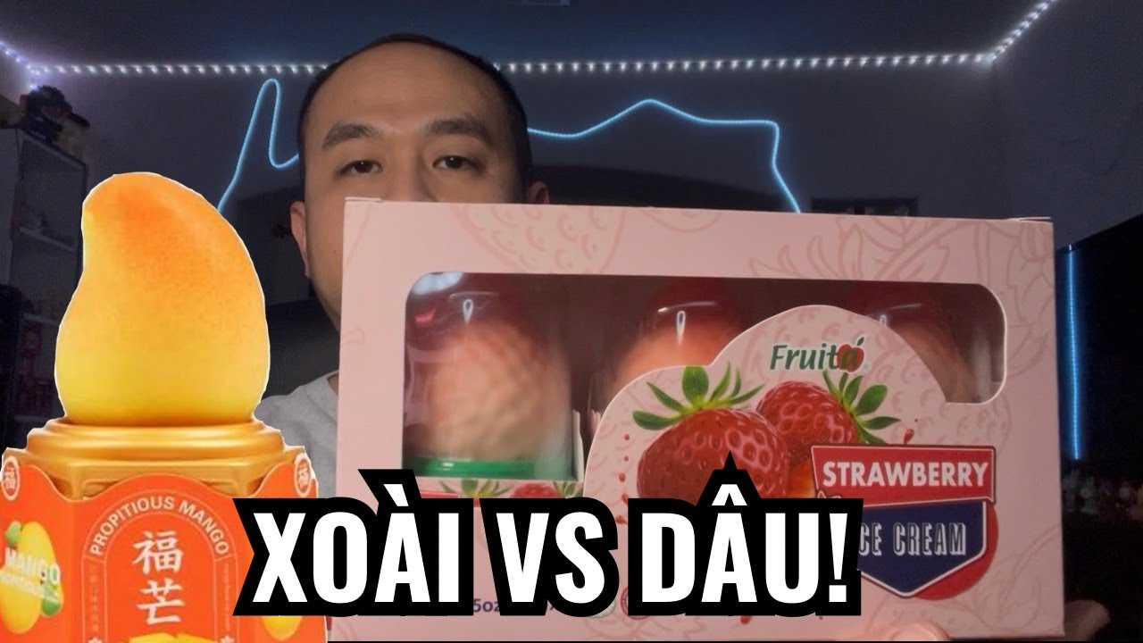 Ken Xoài Va Dâu ngon hay dở? | Ăn trưa trong xe cùng Quốc