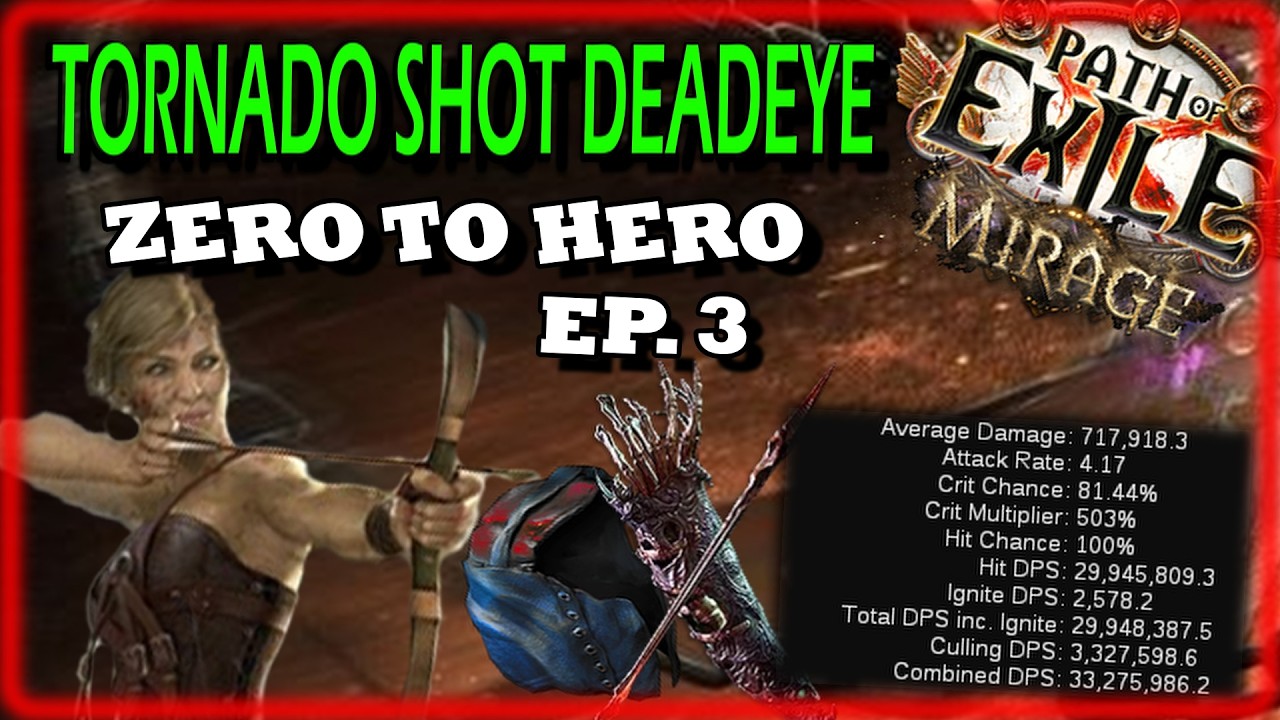 DEADEYE TORNADO SHOT l ZERO TO HERO l EP. 3 l THE FINAL PIECES