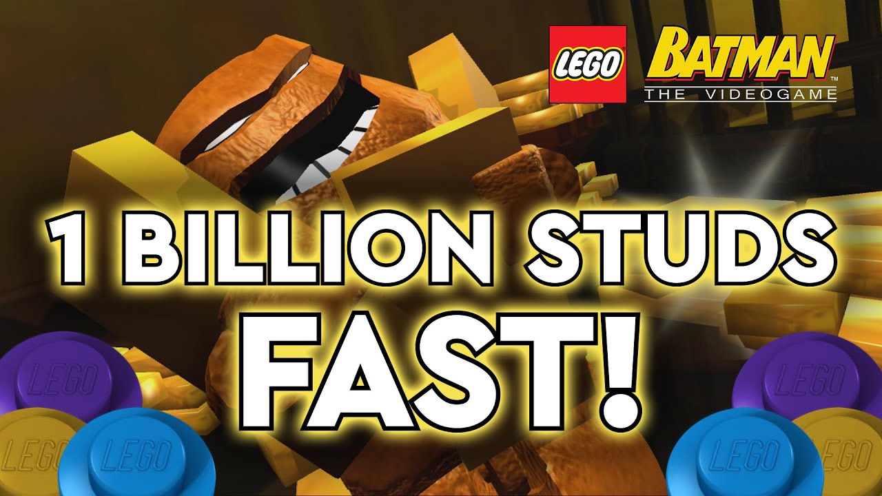 A BILLION Studs FAST, EASY & Under 5 Minutes! | LEGO Batman | Stud Farming Guide