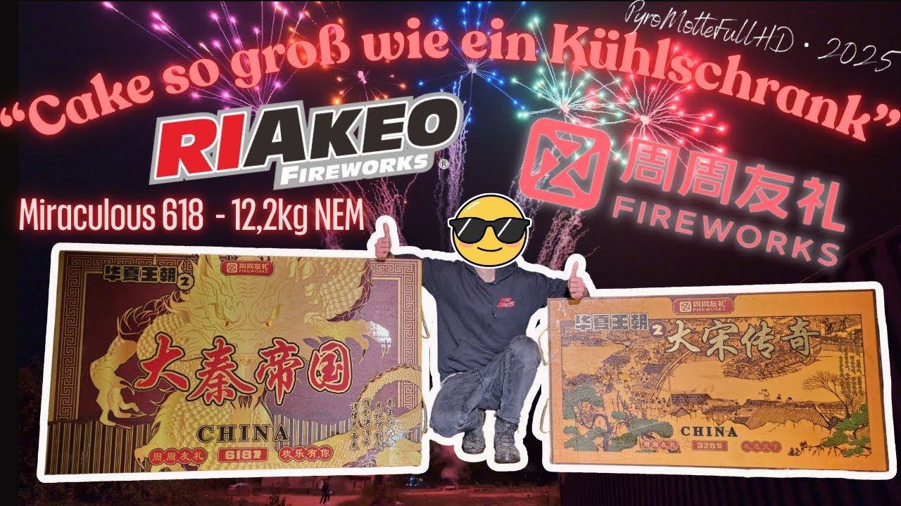 Wir testen Chinas größte Feuerwerksbatterien!