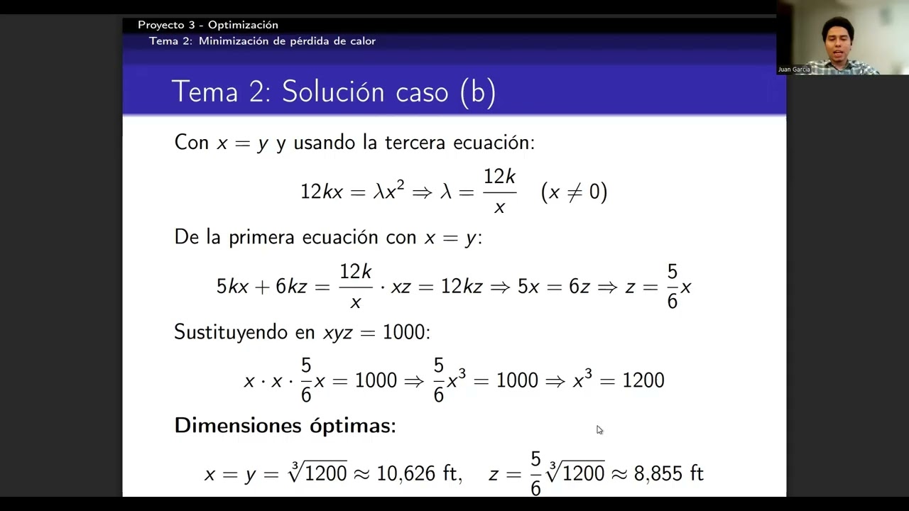 Proyecto 3  - Optimización (CV)