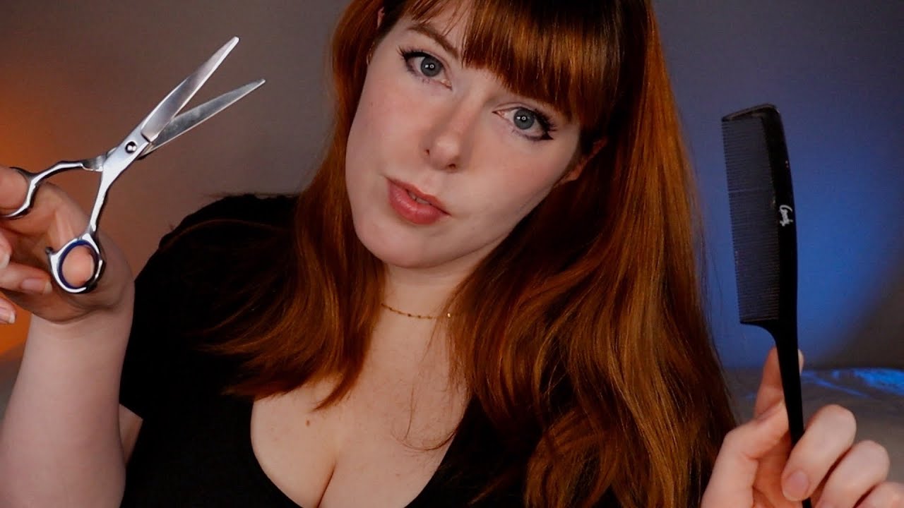 ASMR | I’ll Take Care of You ❤️ Flirtatious Haircut & Whispered Affection