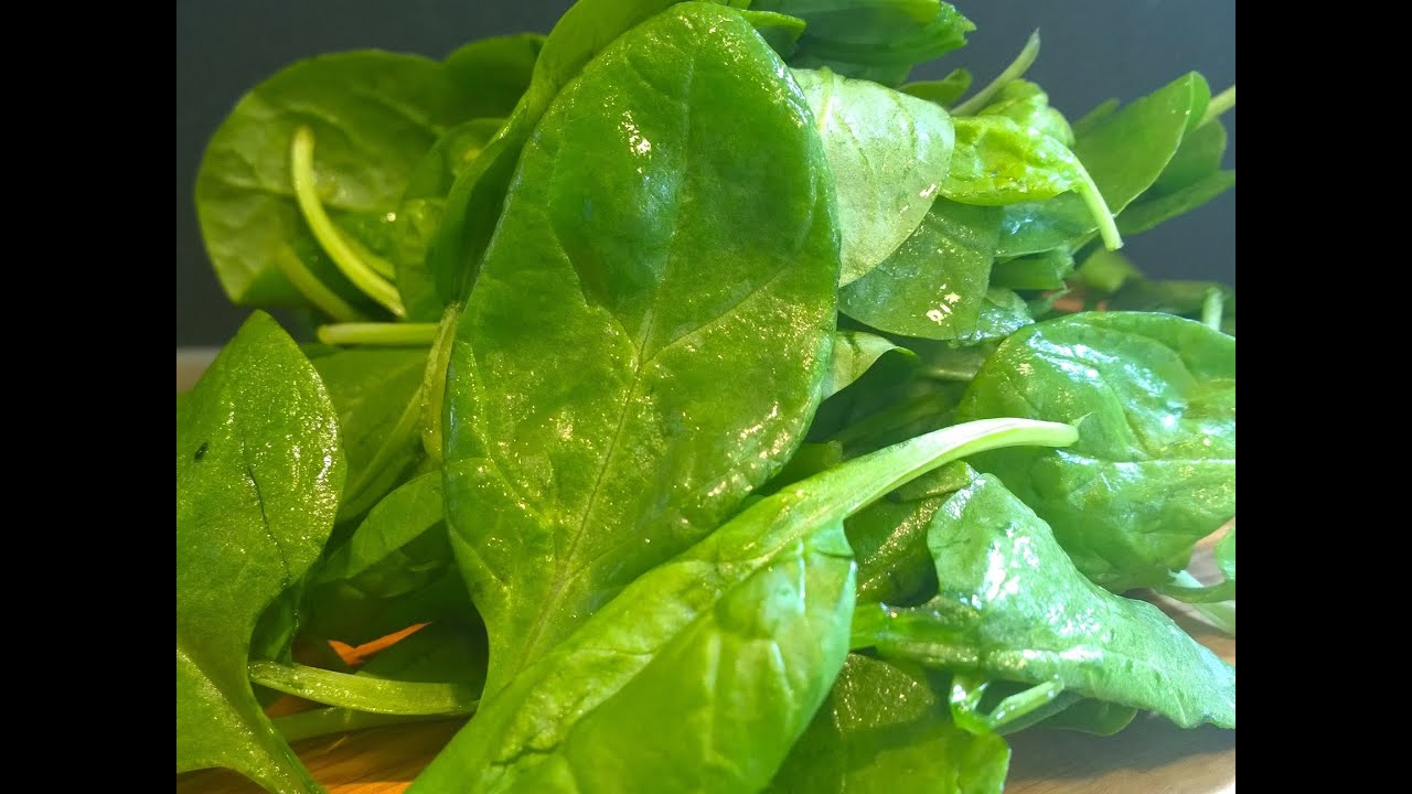 How to Chop Spinach
