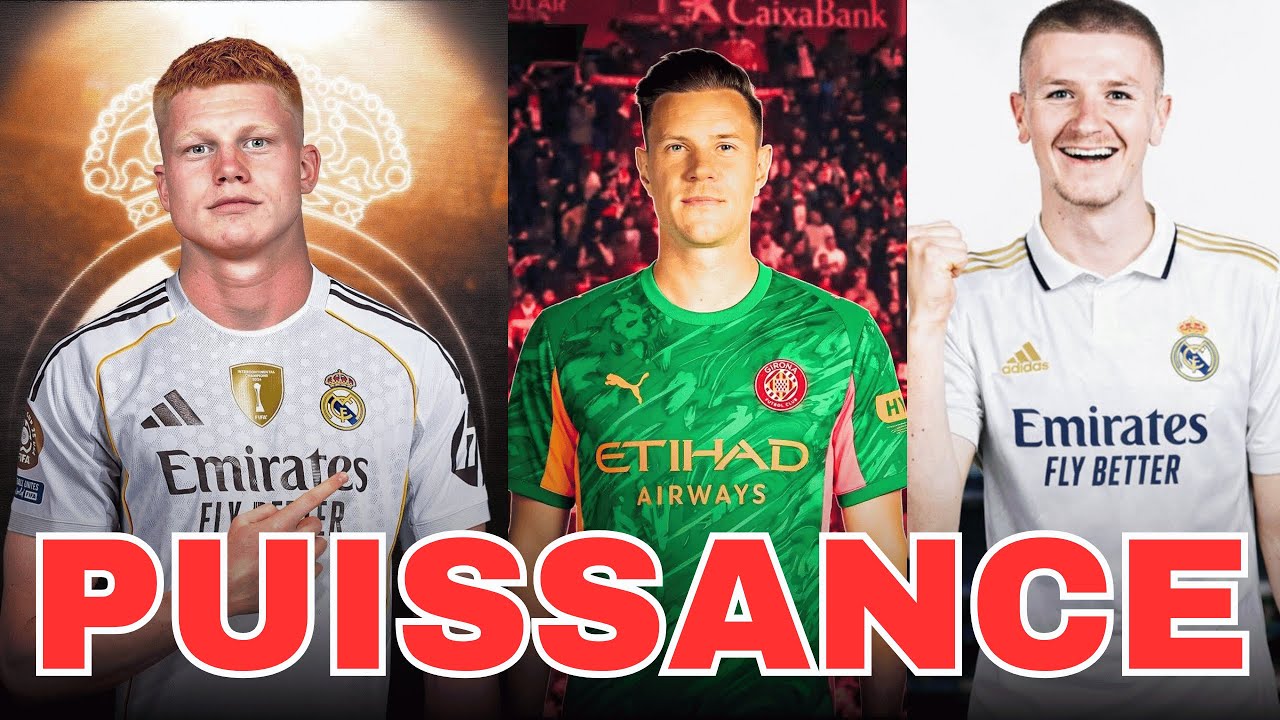 Un CRACK Anglais Au REAL MADRID Pour 90 M€, Ter Stegen vers GIRONA En Pret | Infos Foot