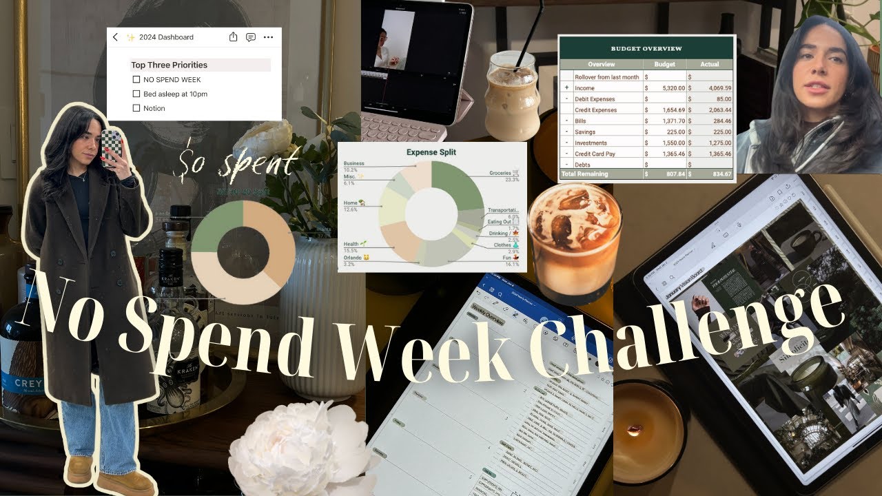 I ATTEMPTED A NO SPEND WEEK CHALLENGE | This is how it went