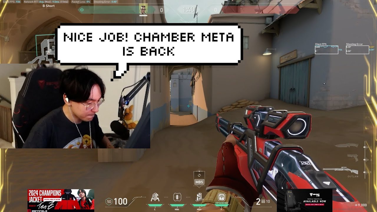 TenZ Does Not Like the Chamber Buffs