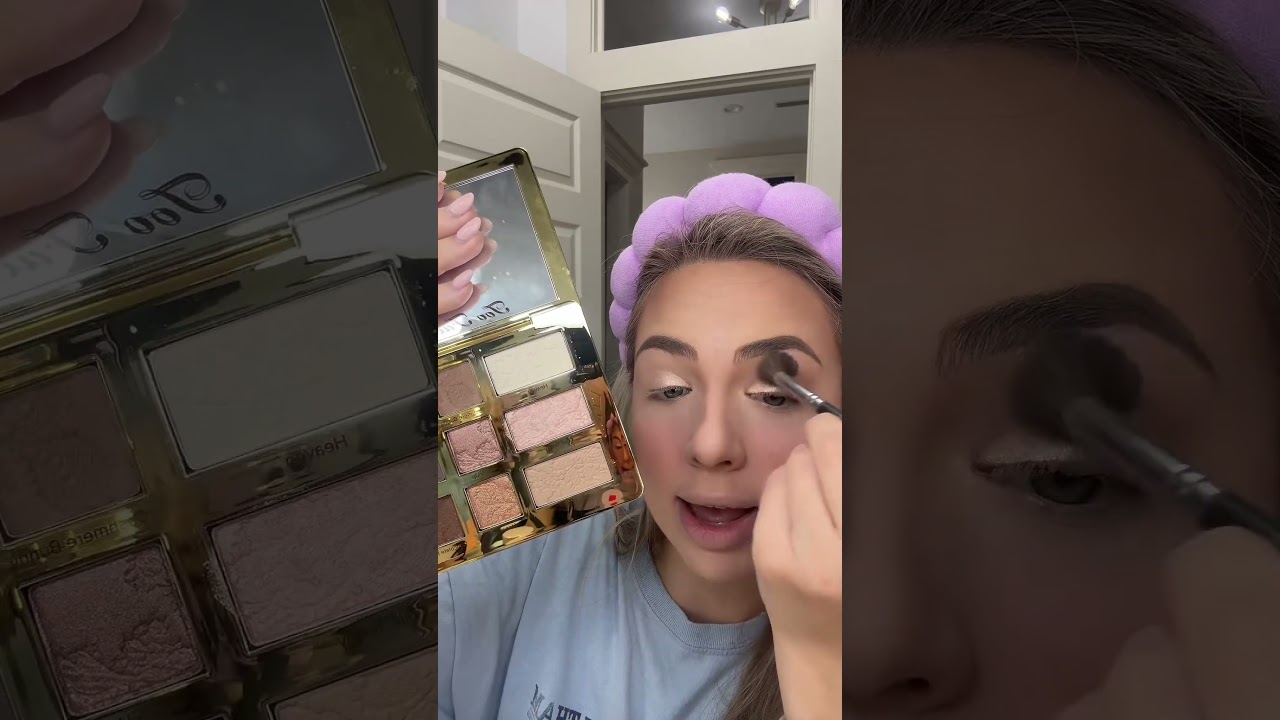 Палитра теней для век Too Faced Natural | Простой урок | Обзор