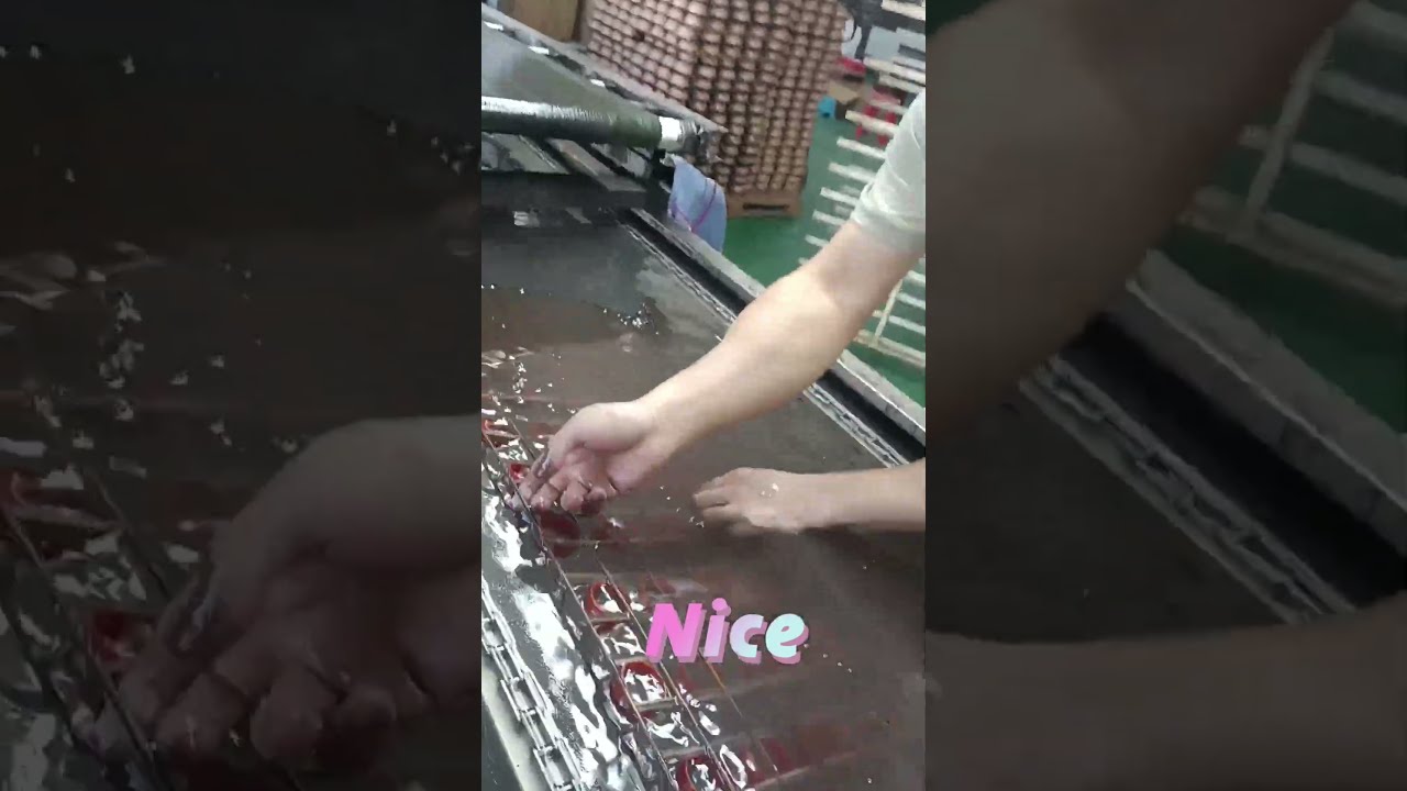 Wood Grain Water Transfer Processing For Soft Rubber Products#woodworking #hydrographic #machine