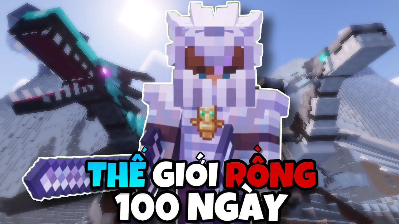 H&agrave;nh Tr&igrave;nh Sinh Tồn 100 Ng&agrave;y Thế Giới Rồng Trong Minecraft Si&ecirc;u Kh&oacute; [FULL MOVIE]