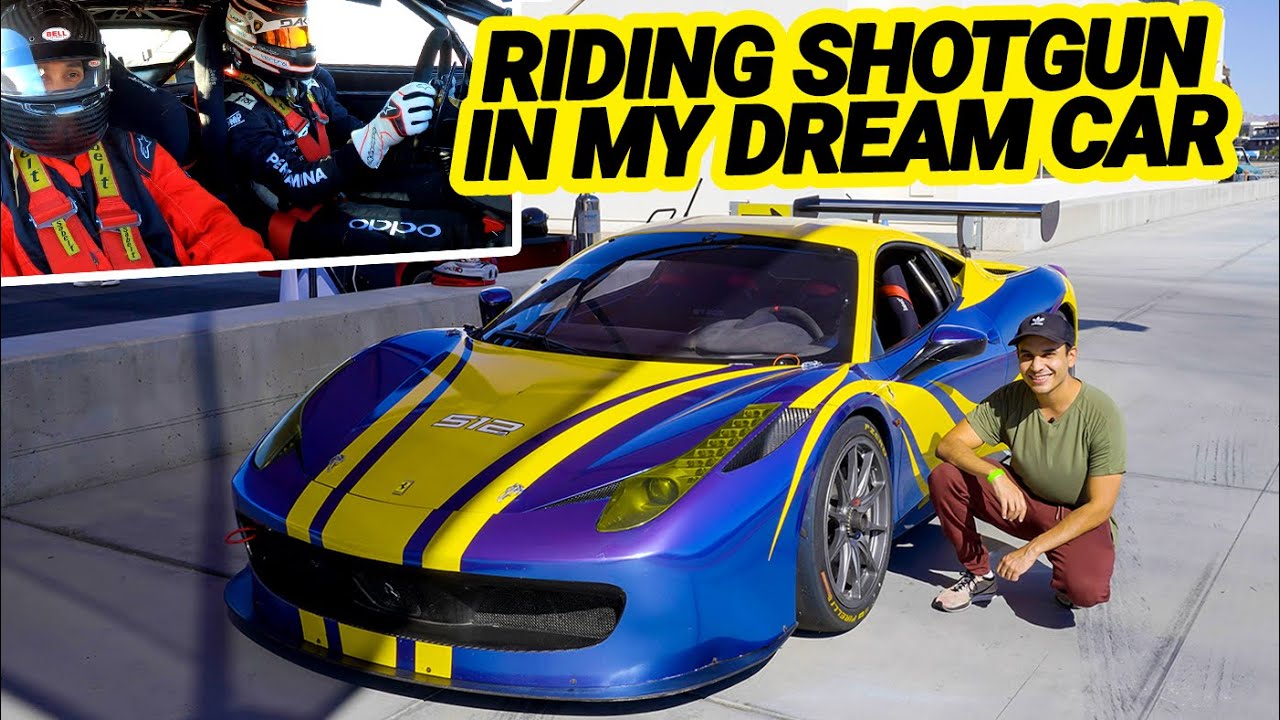 What it's Like to Ride in a Ferrari 458 Challenge Race Car! *HOT LAPS POV*