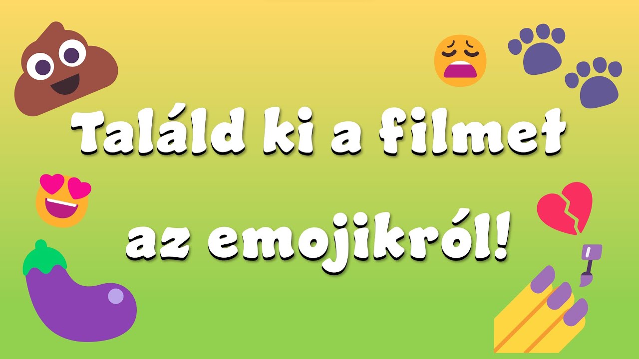 Kvíz: Felismered 7 másodperc alatt a filmet emojik alapján? | Nehézségi szint: Közepes