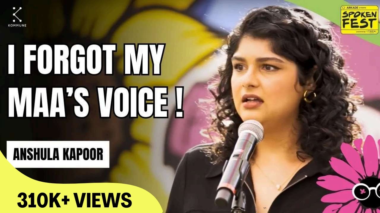 Searching For Maa's Voice | Anshula Kapoor | Spoken Fest 2024
