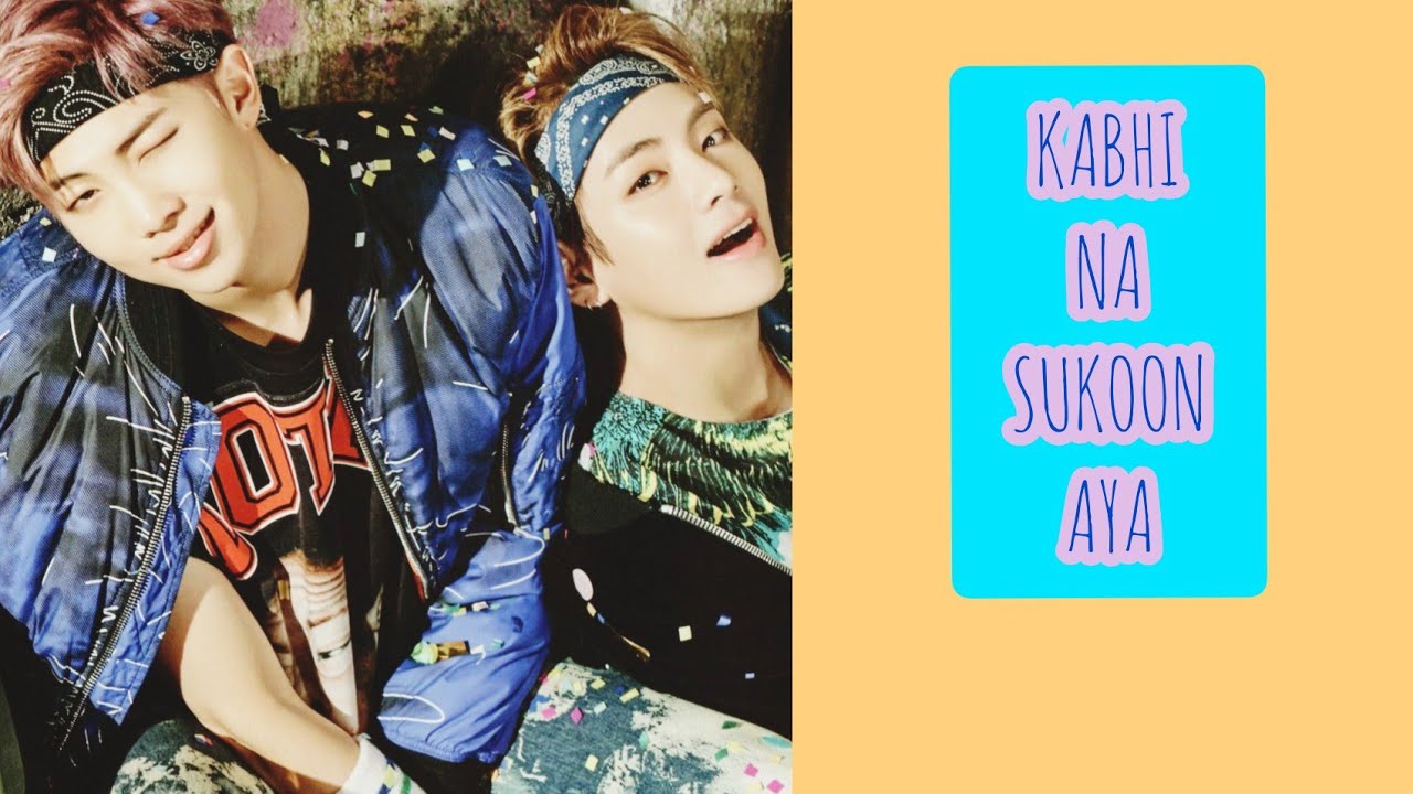 KABHI NA SUKOON AYA||BTS VMON(FMV)BOLLYWOOD/HINDI EDITS